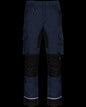 WK743 - Pantalón de trabajo performance reciclado hombre - Navy / Black - frontal