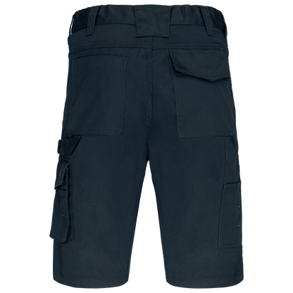WK763 - Bermuda de trabajo multibolsillos - Navy - trasera