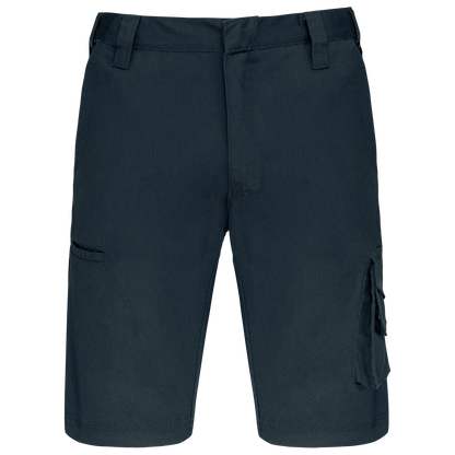 WK763 - Bermuda de trabajo multibolsillos - Navy - frontal
