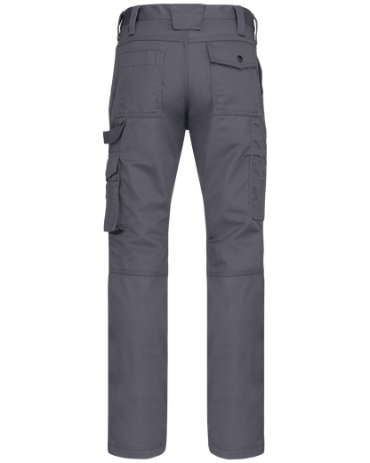 WK795 - Pantalón de trabajo multibolsillos - Convoy Grey - trasera