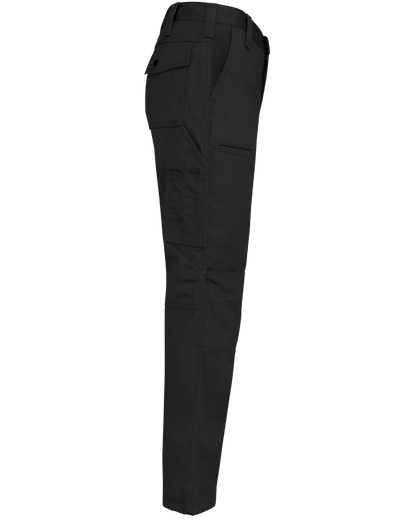 WK795 - Pantalón de trabajo multibolsillos - Black - lateral