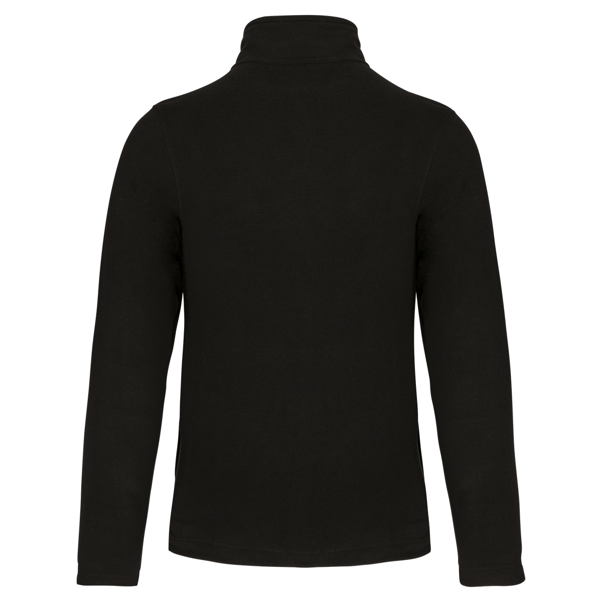 WK903 - Chaqueta micropolar con cremallera hombre - Black - trasera