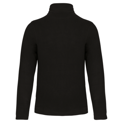 WK903 - Chaqueta micropolar con cremallera hombre - Black - trasera