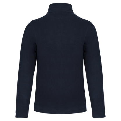 WK903 - Chaqueta micropolar con cremallera hombre - Navy - trasera