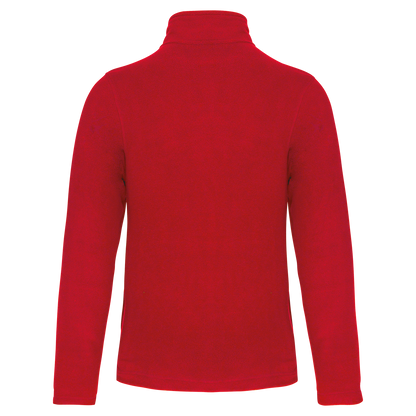 WK903 - Chaqueta micropolar con cremallera hombre - Red - trasera