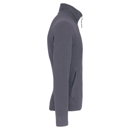 WK903 - Chaqueta micropolar con cremallera hombre - Convoy Grey - lateral