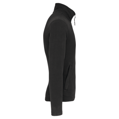 WK903 - Chaqueta micropolar con cremallera hombre - Dark Grey - lateral