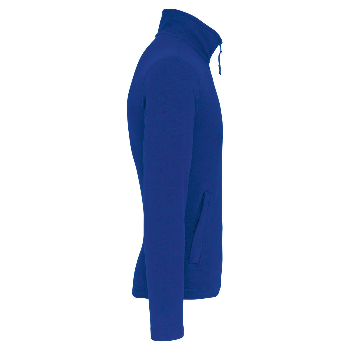 WK903 - Chaqueta micropolar con cremallera hombre - Royal Blue - lateral