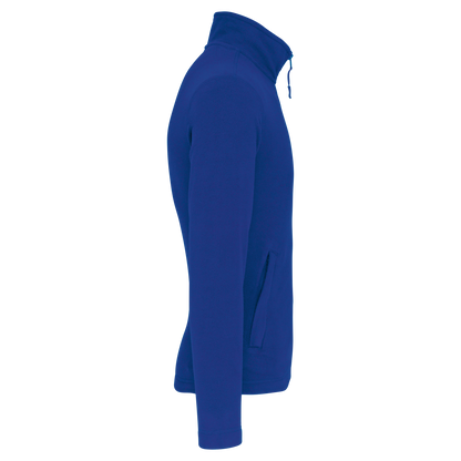 WK903 - Chaqueta micropolar con cremallera hombre - Royal Blue - lateral