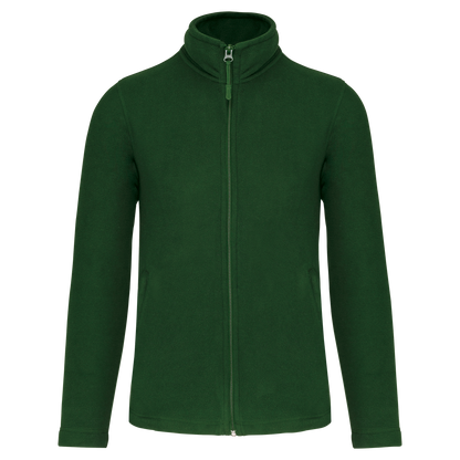 WK903 - Chaqueta micropolar con cremallera hombre - Forest Green - frontal