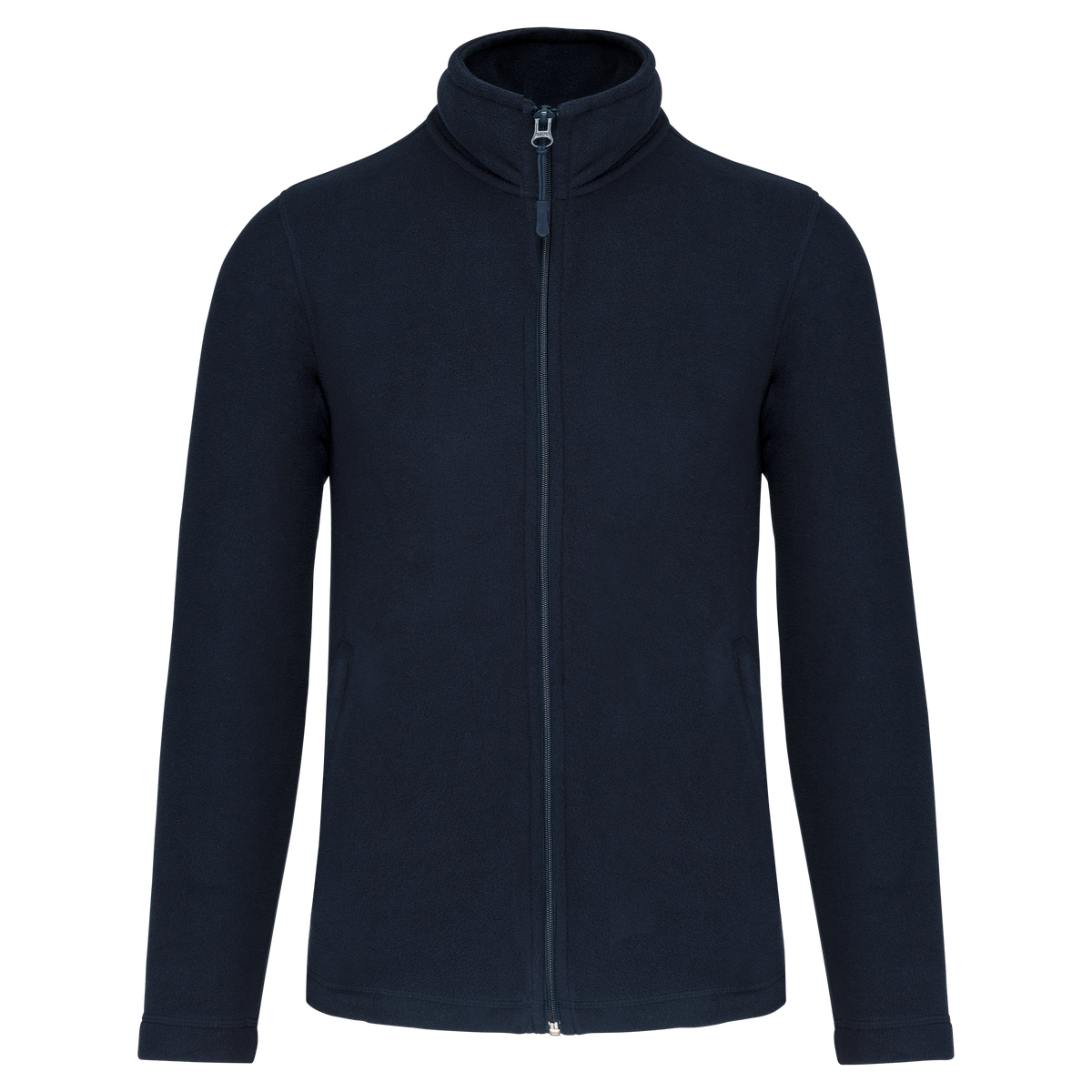 WK903 - Chaqueta micropolar con cremallera hombre - Navy - frontal