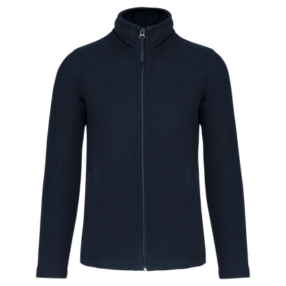 WK903 - Chaqueta micropolar con cremallera hombre - Navy - frontal