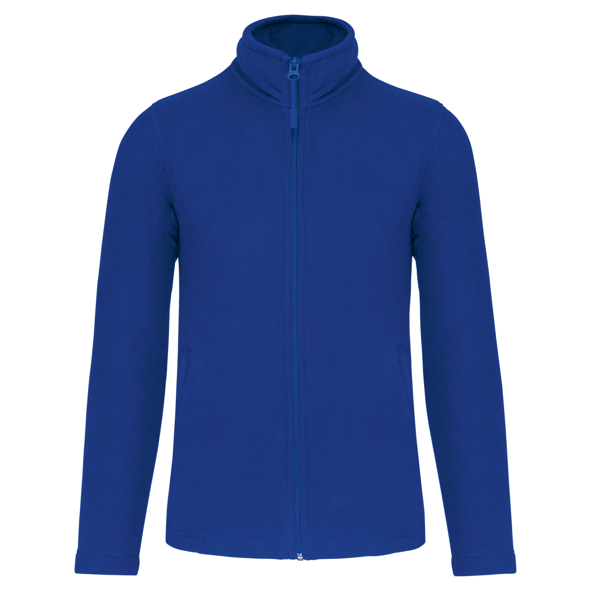 WK903 - Chaqueta micropolar con cremallera hombre - Royal Blue - frontal
