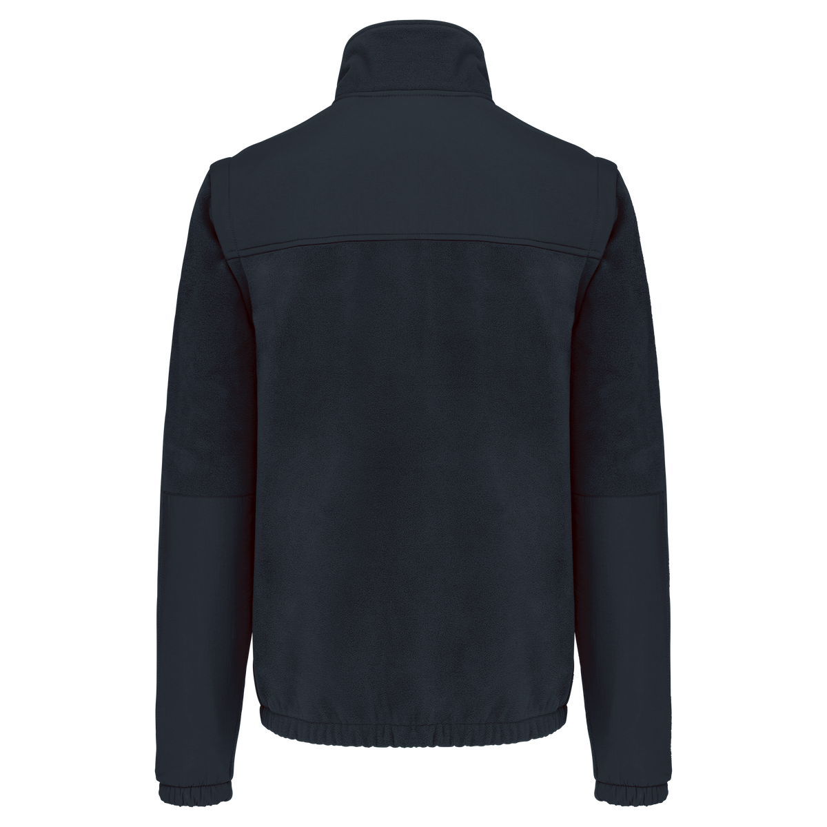 WK9105 - Chaqueta polar con mangas amovibles hombre - Navy - trasera