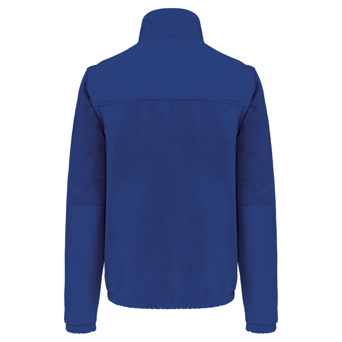 WK9105 - Chaqueta polar con mangas amovibles hombre - Royal Blue - trasera