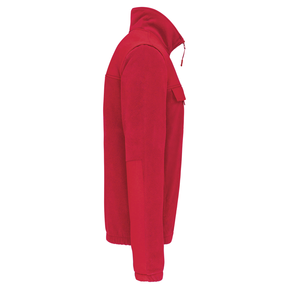 WK9105 - Chaqueta polar con mangas amovibles hombre - Red - lateral