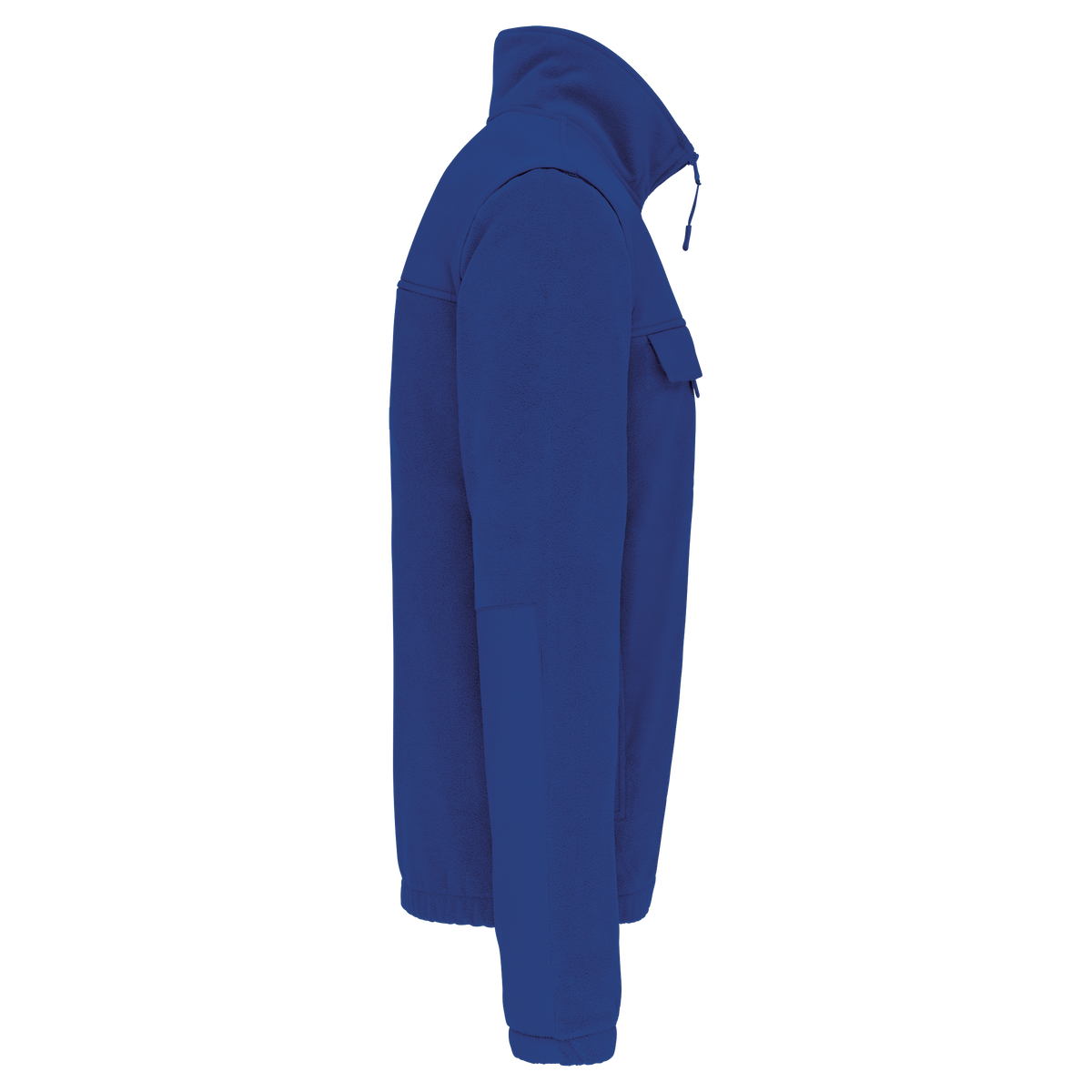 WK9105 - Chaqueta polar con mangas amovibles hombre - Royal Blue - lateral