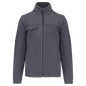 WK9105 - Chaqueta polar con mangas amovibles hombre - Convoy Grey - frontal
