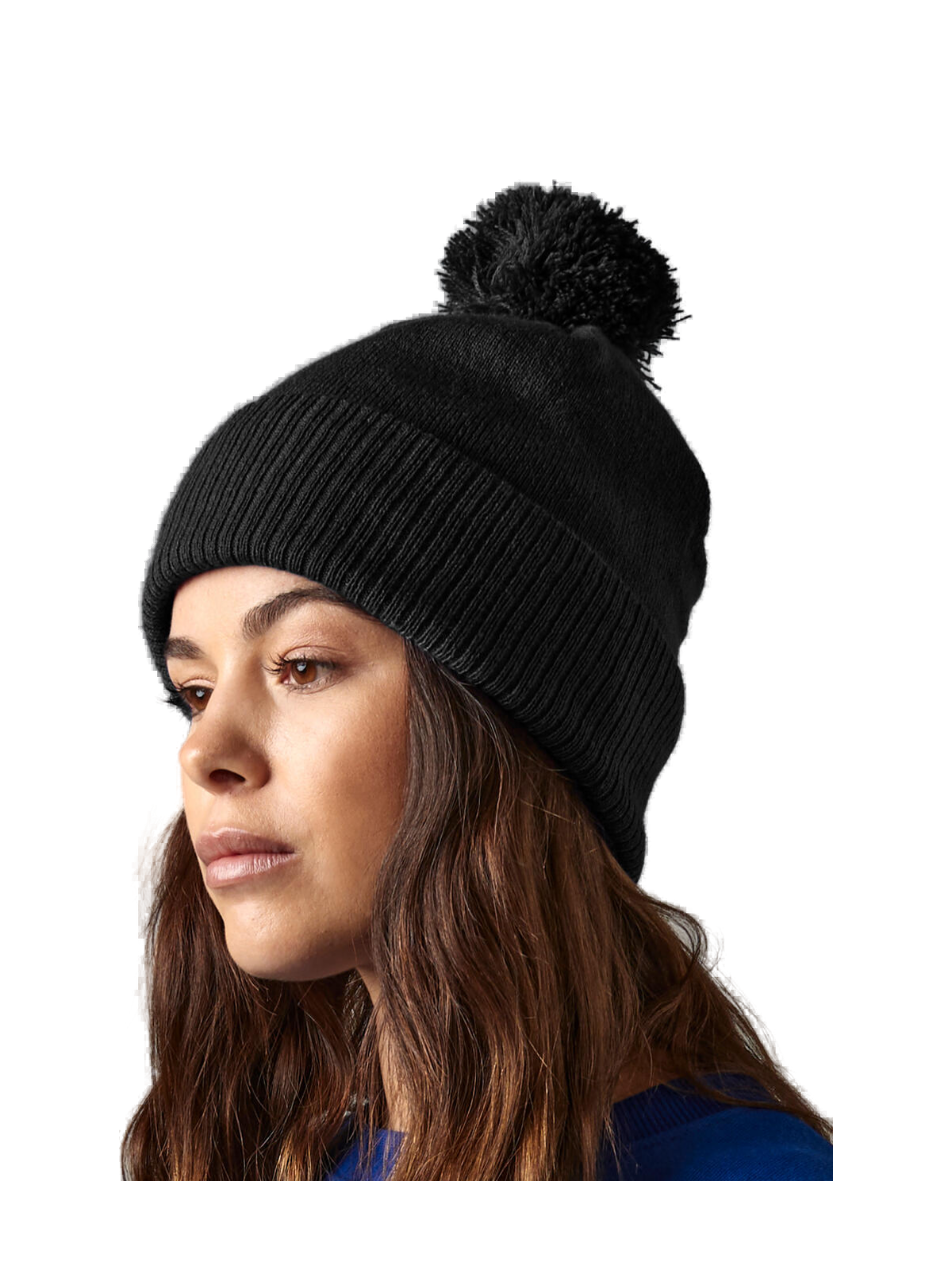 B439 - Thermal Snowstar® Beanie — portada con modelo