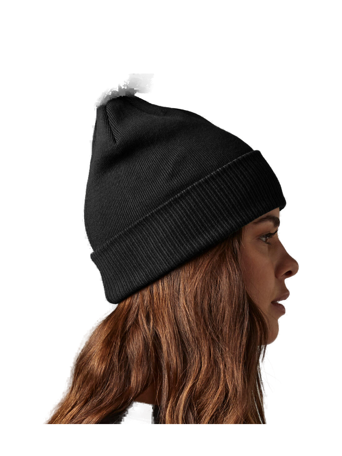 B450N - Organic Cotton Snowstar® Beanie — portada con modelo