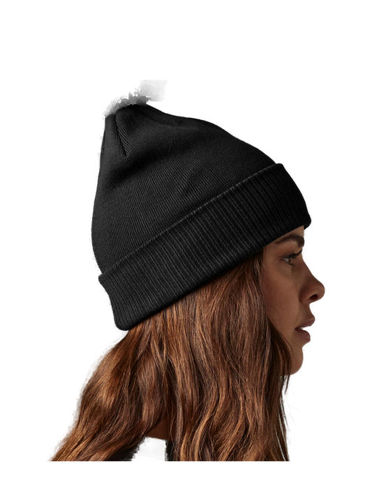 B450N - Organic Cotton Snowstar® Beanie — portada con modelo