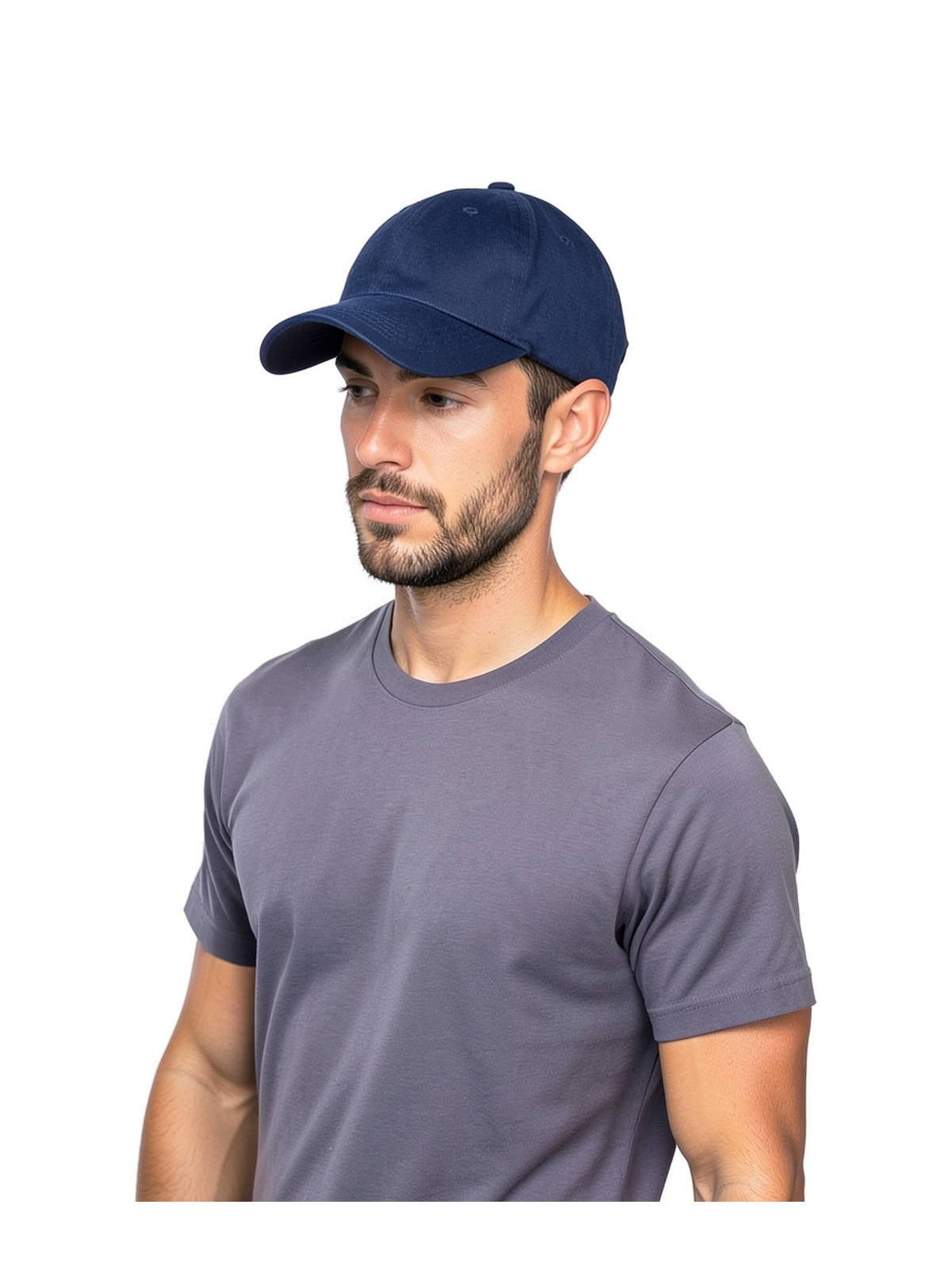 B62N - Organic Cotton 5 Panel — portada con modelo ajustada