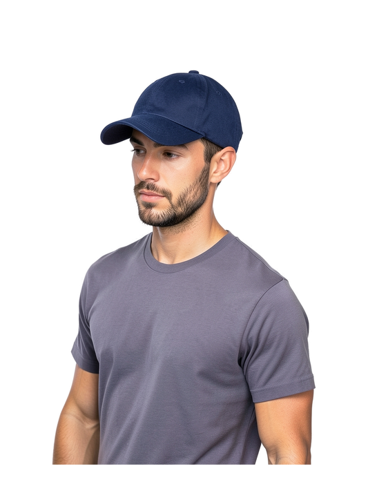B62N - Organic Cotton 5 Panel — portada con modelo ajustada