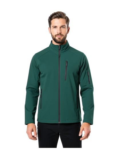 K401 - Chaqueta softshell hombre — portada con modelo