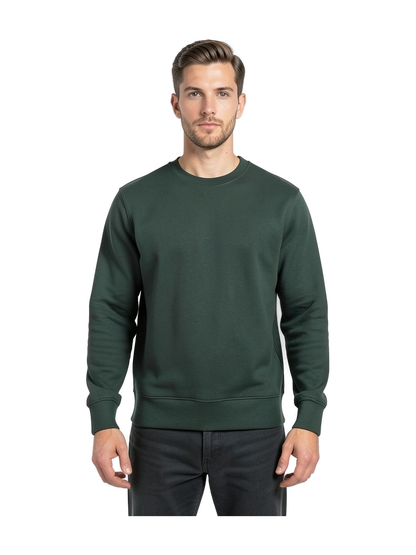 K488 - Sudadera cuello redondo — portada con modelo