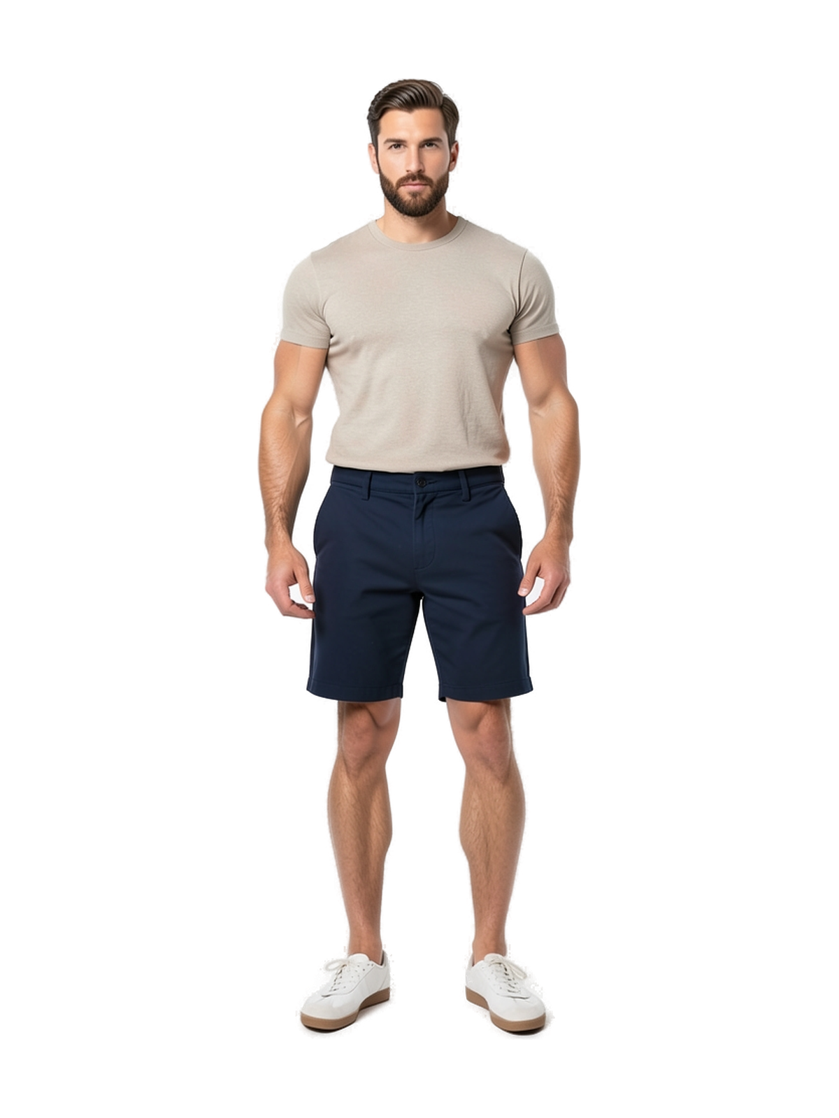 K750 - Bermuda chino hombre — portada con modelo