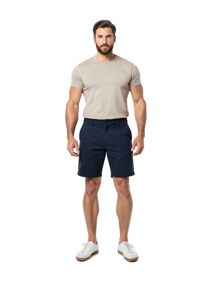 K750 - Bermuda chino hombre — portada con modelo