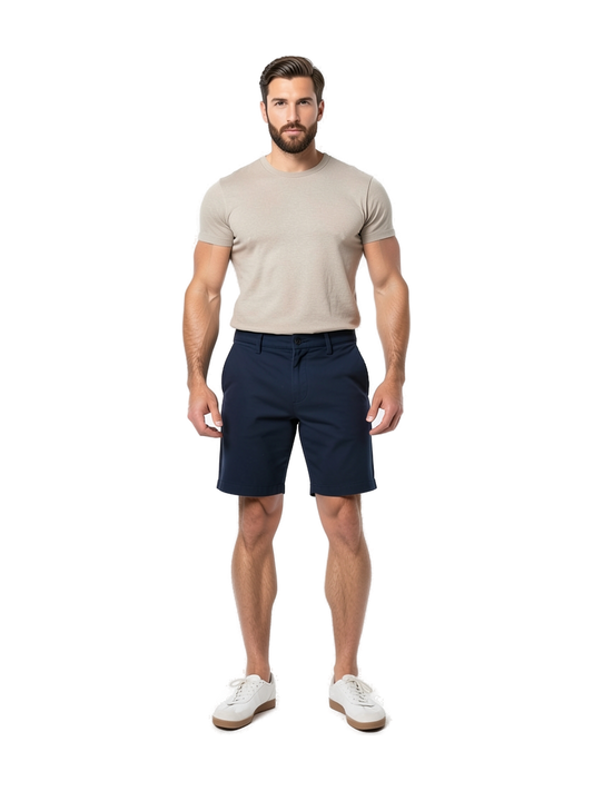 K750 - Bermuda chino hombre — portada con modelo