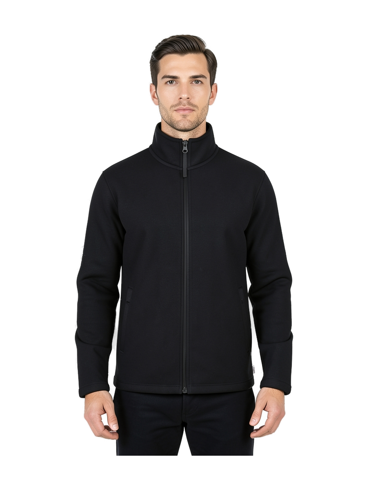K9102 - Chaqueta micropolar con cremallera unisex — portada con modelo