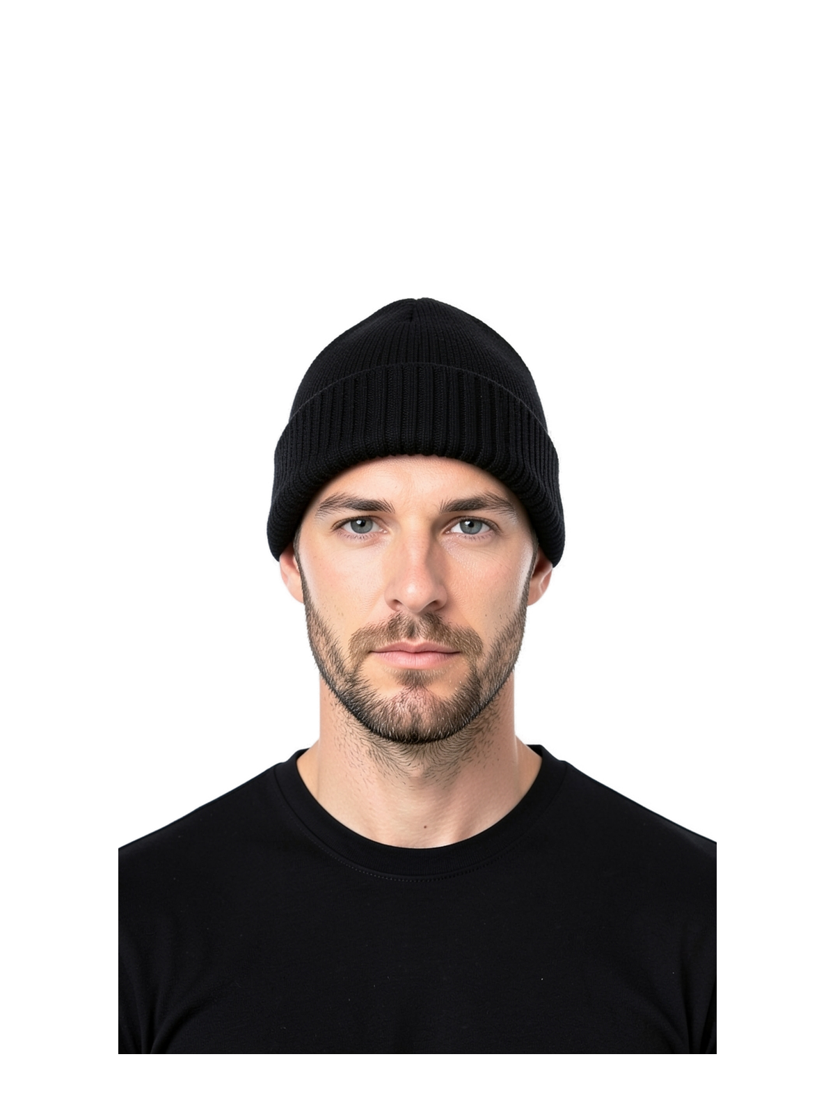 NS014 - Gorro ecorresponsable unisex — portada con modelo ajustada