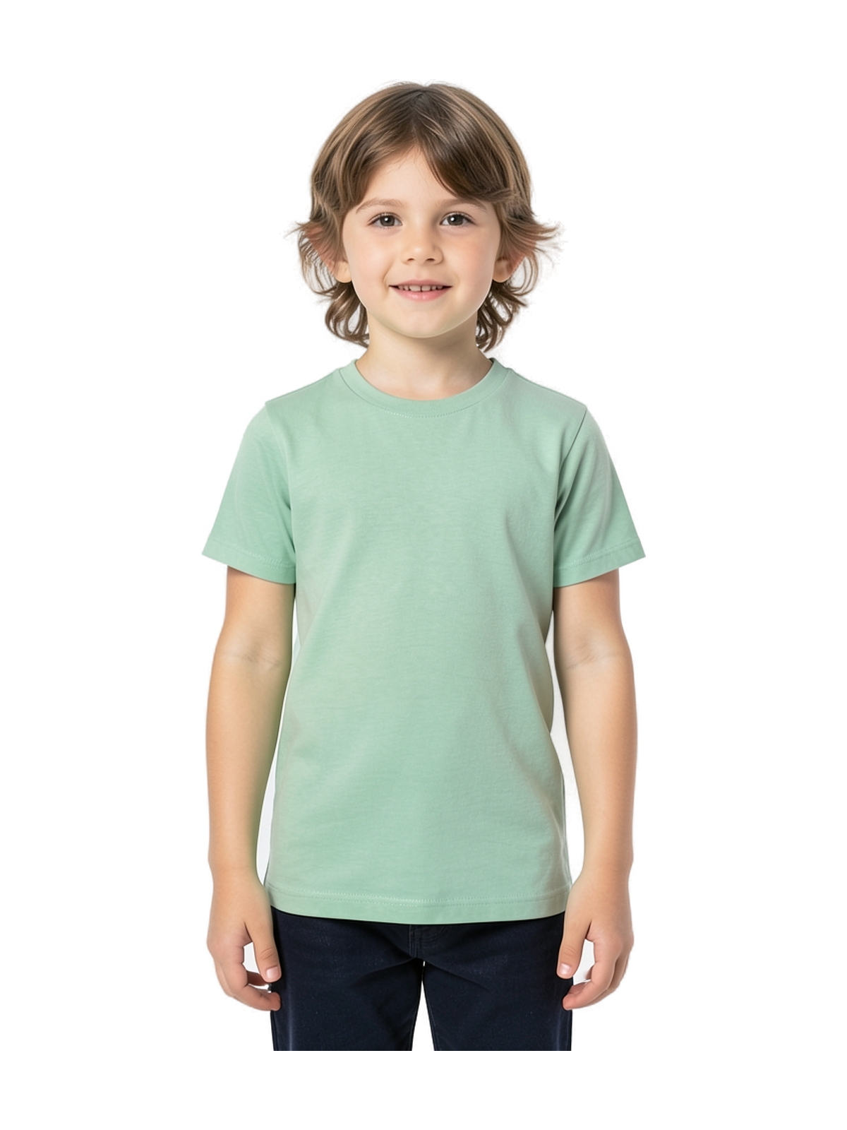 NS307 - Camiseta ecorresponsable infantil — portada con modelo