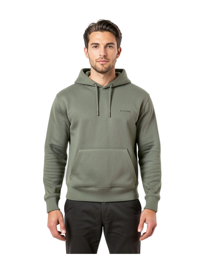 NS401 - Sudadera ecorresponsable con capucha unisex — portada con modelo