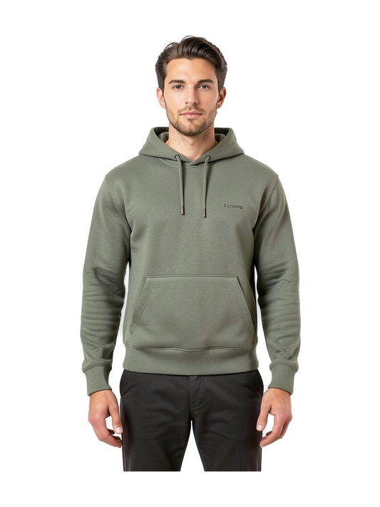 NS401 - Sudadera ecorresponsable con capucha unisex — portada con modelo