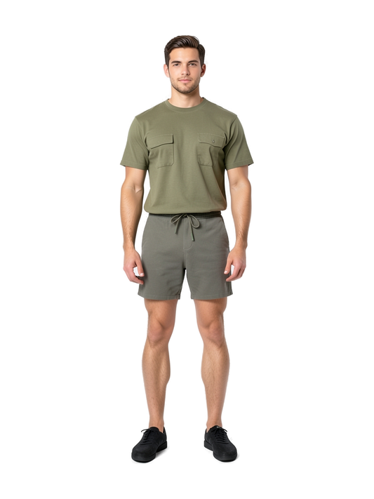 NS727 - Short ecorresponsable de rizo hombre — portada con modelo