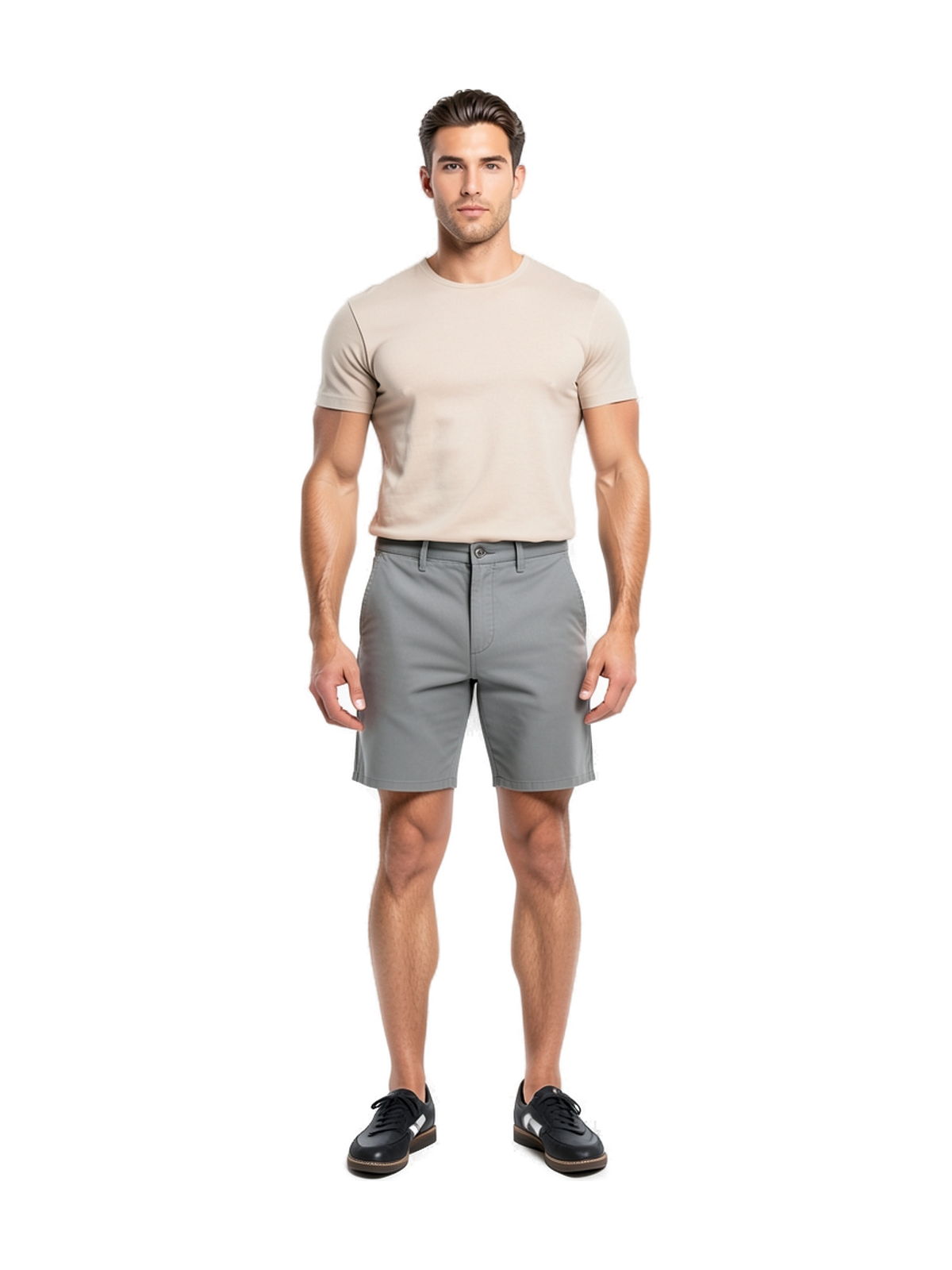 NS738 - Bermuda chino ecorresponsable hombre — portada con modelo