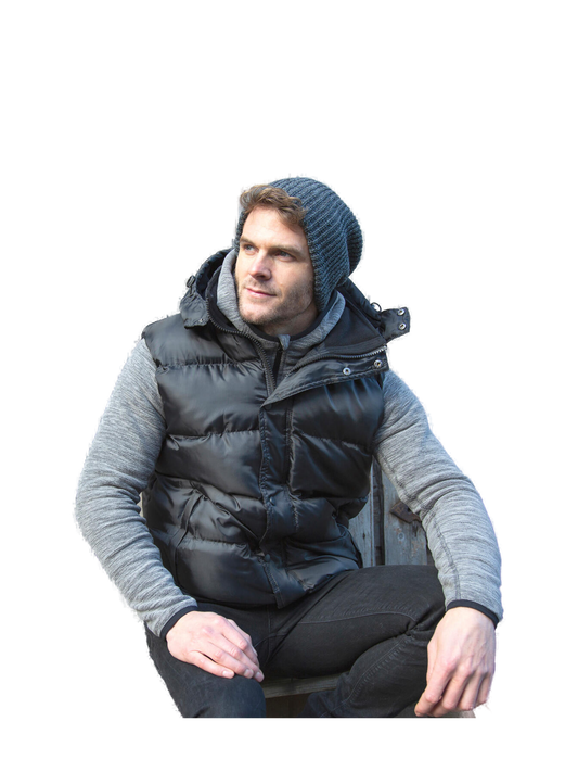 R223X - Nova Lux Padded Gilet — portada con modelo