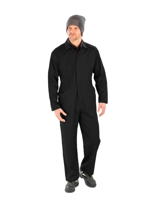 R510X - Recycled Action Overall with Zip Front — portada con modelo