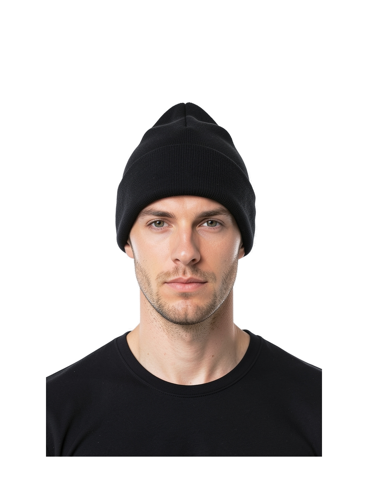 RC029X - Gorro Woolly para esquí — portada con modelo