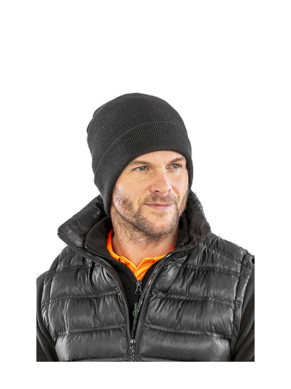RC929X - Recycled Woolly Ski Hat — portada con modelo