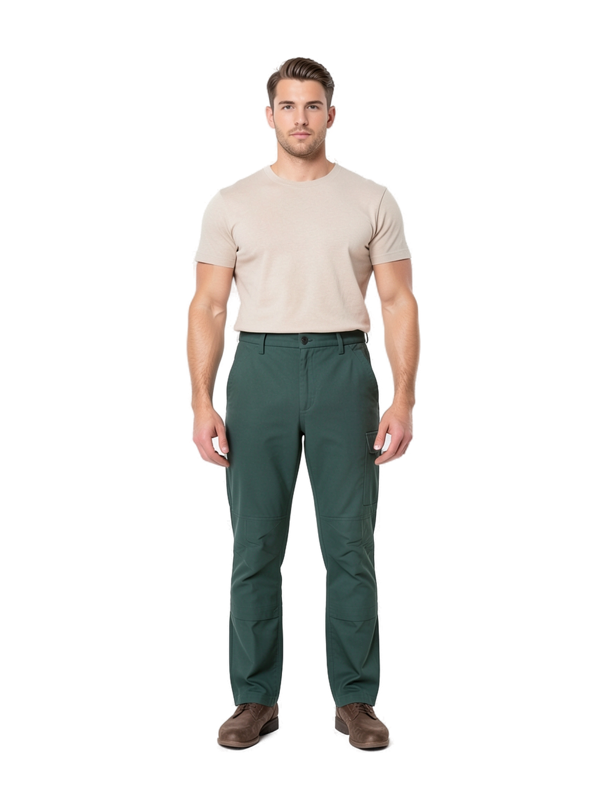 WK740 - Pantalón de trabajo multibolsillos hombre — portada con modelo