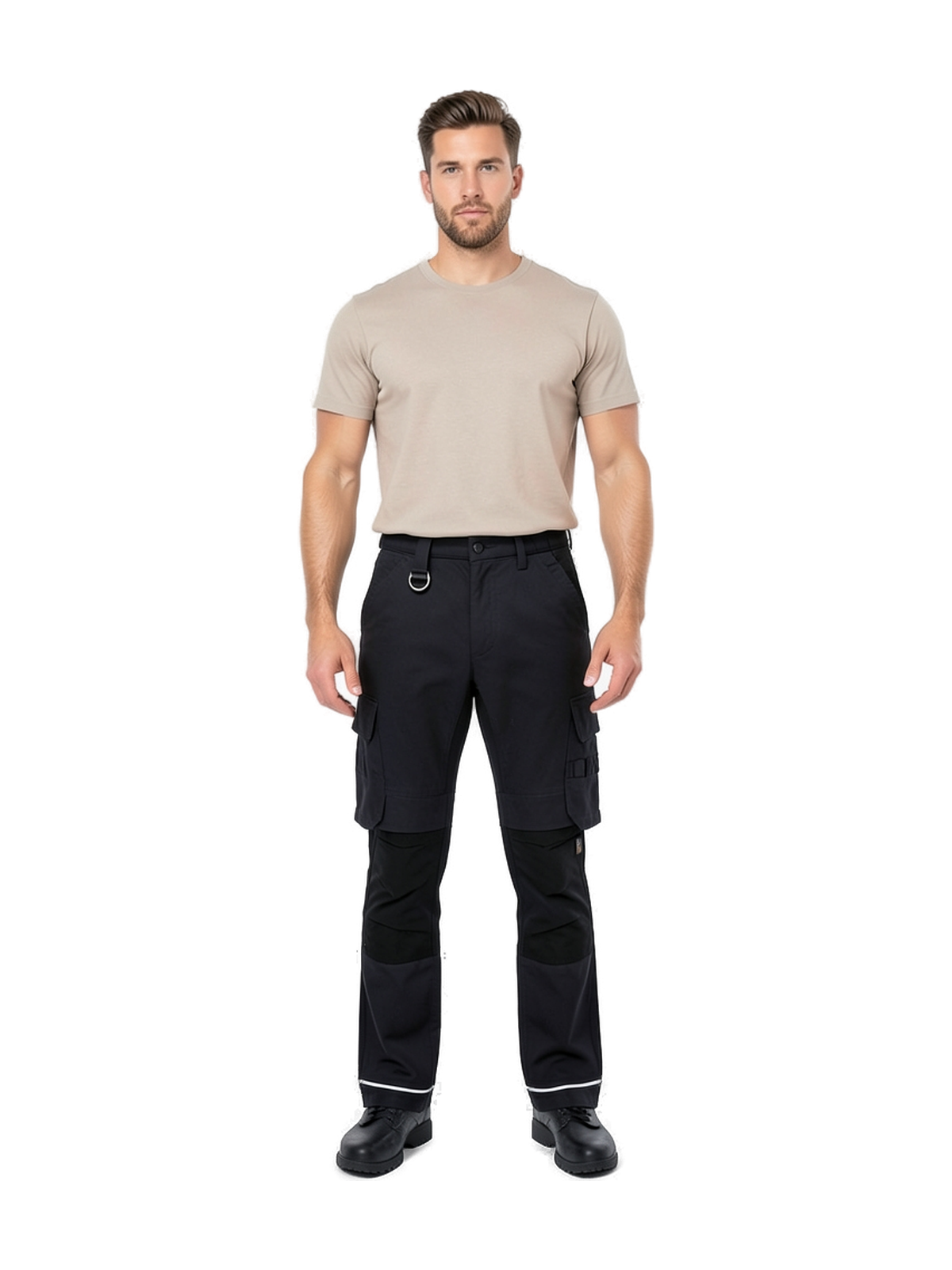 WK743 - Pantalón de trabajo performance reciclado hombre — portada con modelo