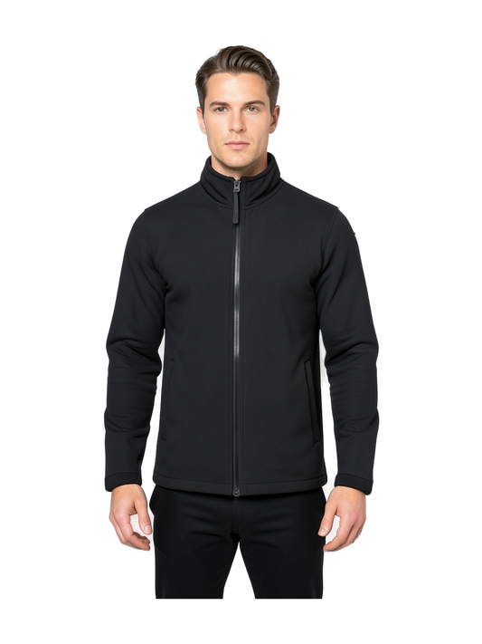 WK903 - Chaqueta micropolar con cremallera hombre — portada con modelo