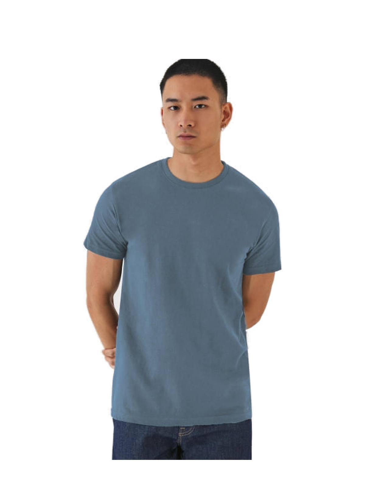 E190 - Camiseta Manga corta Hombre — portada manual con modelo