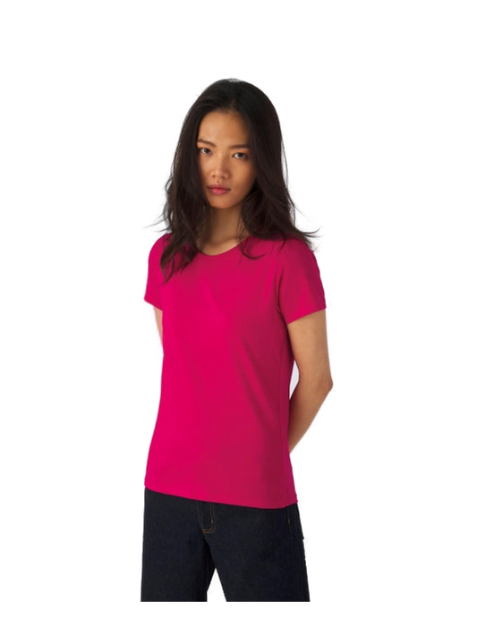 E190W - Camiseta Manga corta Mujer — portada manual con modelo