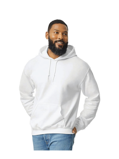 G18500 - Sudadera Hooded Heavy Blend Adultos — portada manual con modelo