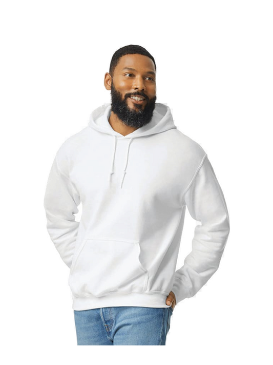 G18500 - Sudadera Hooded Heavy Blend Adultos — portada manual con modelo